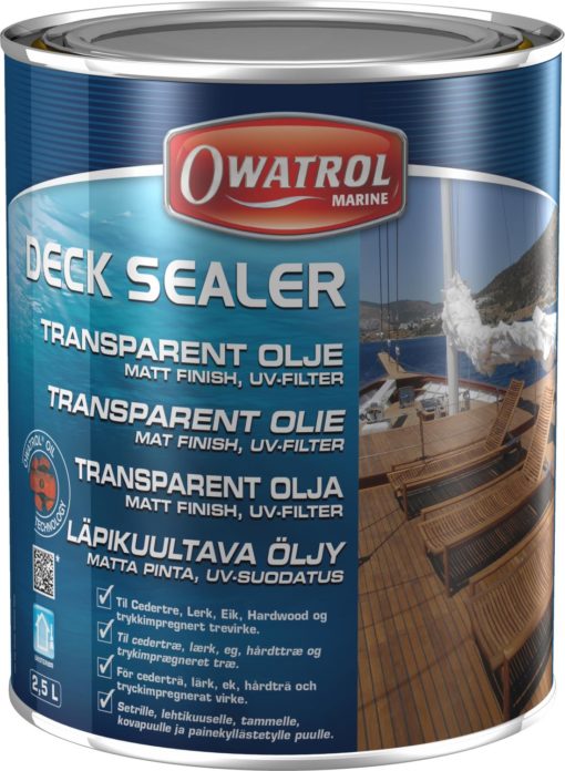 Owatrol Marine Deck Sealer klar matt 1 liter