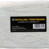 Relekta 101 Tøyfiller 1kg Bomull Hvit