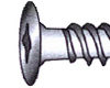Gulvskrue torx A4 DIN 1001, 4,8 x 19 mm, 15 stk