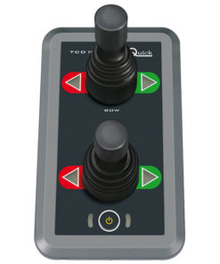 Dobbel joystickpanel til baugpropell