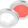 Hella EuroLED 75 Dual Colour Wht/Red syrefast spotlampe 12V