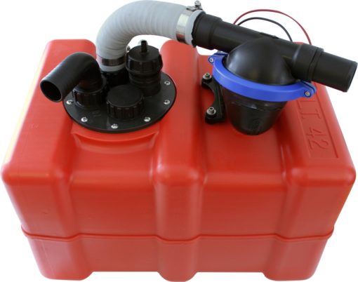 Septiktank 42 l m/pumpe 12V
