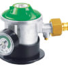 Gassregulator Jumbo click-on m/manometer og slangestuss