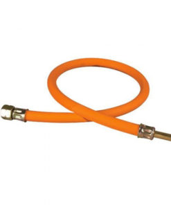 Gasslange 1,2 meter, 1/4'' omløper - 8 mm stud