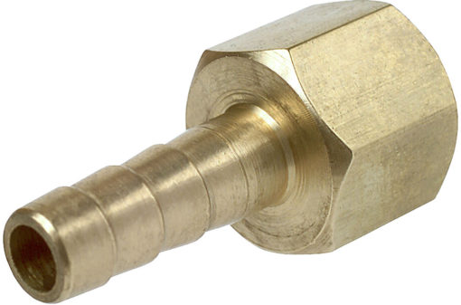 Slangekopling slange Ø8 mm - 1/4 innv. gjenger