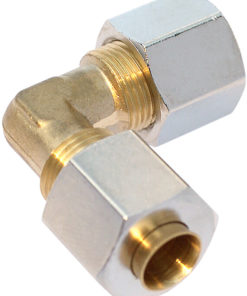 Albue for 8mm kobberrør