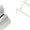 Lenseplugg nylon hvit