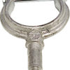 1852 Åregaffel aluminium 2 1/4 m/bolt