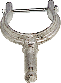 1852 Åregaffel aluminium 2 1/4 m/bolt