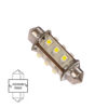 LED festoon 42mm 10-35V 85lm rød