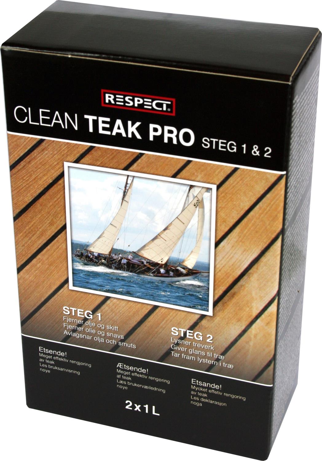 Respect Clean Teak PRO 1 & 2