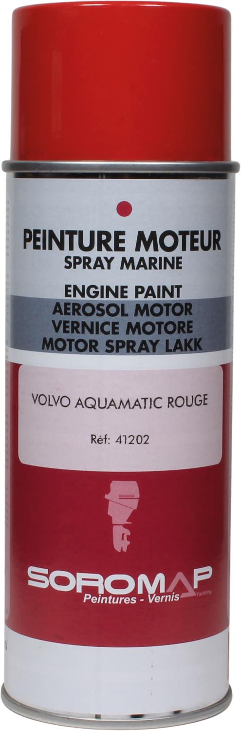 Soromap Motorspray Volvo Aquamatic rød 400ml