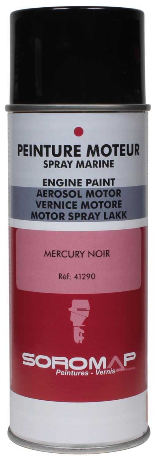 Soromap Motorspray Mercury Sort 400ml