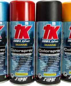 TK Colorspray Evinrude Lys Blå Metallic