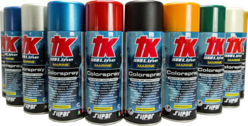 TK Colorspray Evinrude Lys Blå Metallic