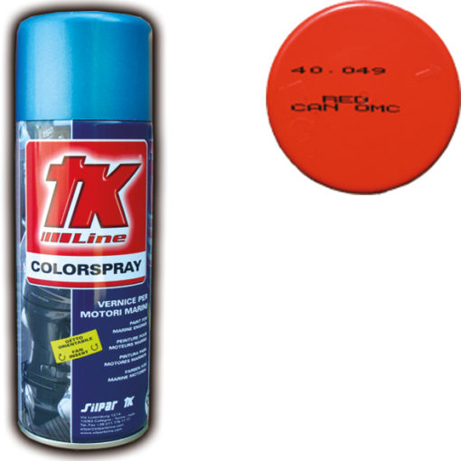 TK Colorspray Red Can OMC