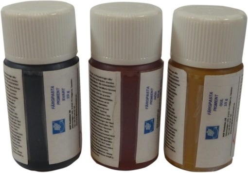Brytepasta Polyester Gul, 5 g