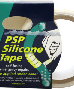 PSP Self Fusing Silicontape 25 mm hvit