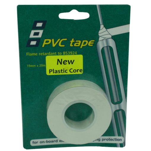 PSP Elektrikertape hvit 20 m