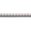 Robline Strikk (shock cord) hvit/rød 6 mm 100 m