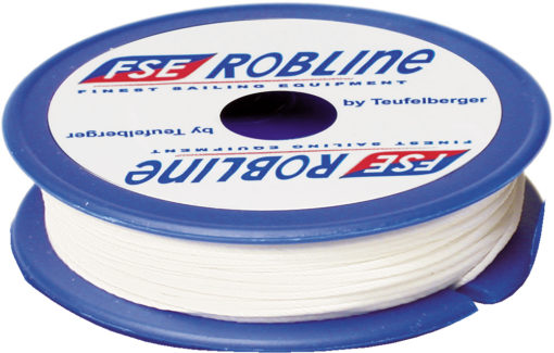 Robline Taklegarn vokset, flettet, hvit 1 mm, 46 m