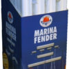 Polyform Bryggefender MF44 butikkdisplay 36 stk hvit
