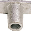 1852 Holder galv. nedfellbar 13 mm, 2"