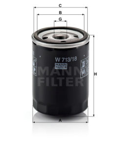 Oljefilter Mann W 713/18