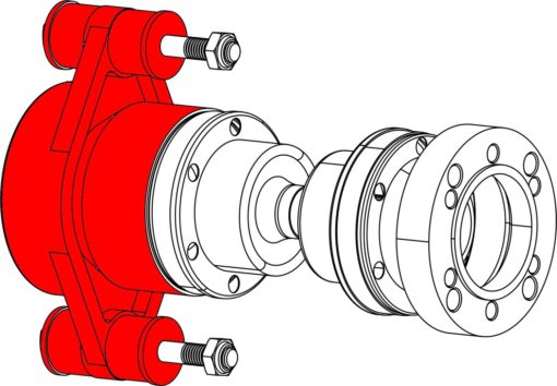 Trykklager komplett 19mm