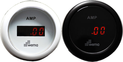 Wema Amperemeter Digital 150 A SL sort