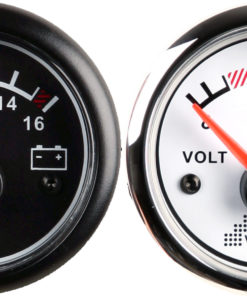 Wema Voltmeter analog 12V hvit