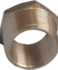 Red.nippel utv./innv. messing 1 1/4 x 3/4"