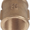 Rørmuffe messing 2"