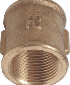 Rørmuffe messing 2"