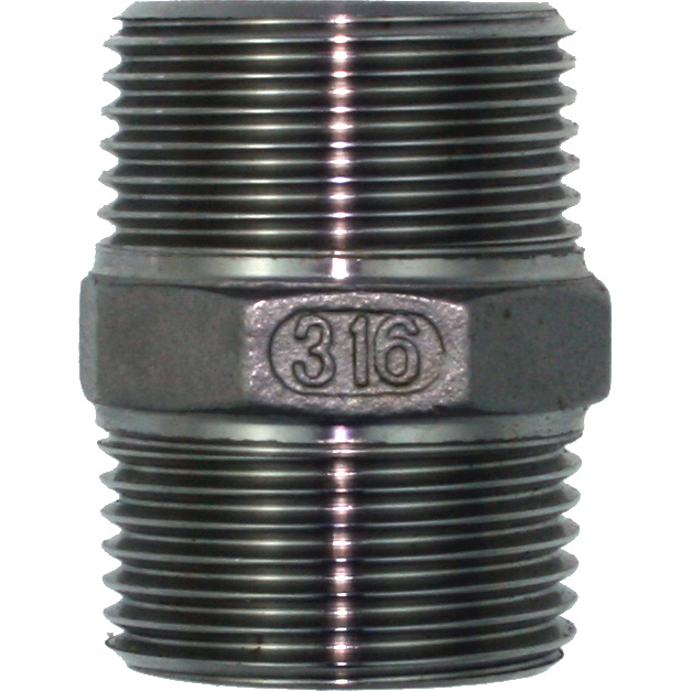 1852 Ansatsnippel 316, 1/2"