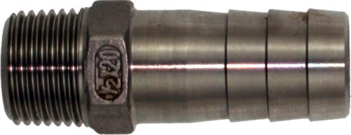 1852 Slangekopling han 316, 3/8" x 15 mm