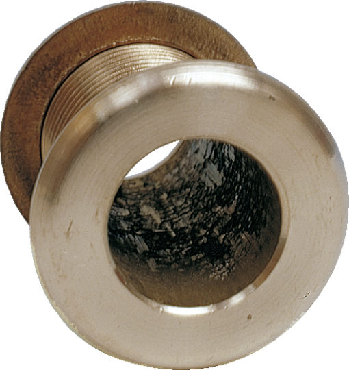 Skroggjennomføring messing forkrommet 1 1/4" 50 mm