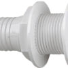 Skroggjennomføring nylon hvit 5/8