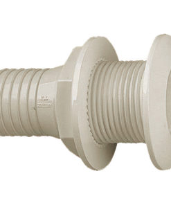 Skroggjennomføring nylon krem 1 1/2