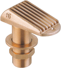 Kjølevannsinntak messing 3/8"