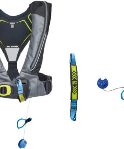 Spinlock Deckvest 6D Black with Fitted HRS system 275N