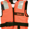 Redningsvest 100N ISO 12402-4 Orange 40-50 kg