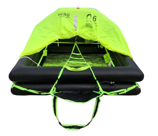 HERO ISO Redningsflåte 8 personer bag ISO9650-1/RINA