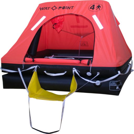 Waypoint ISO Commercial Redningsflåte bag 4 pers