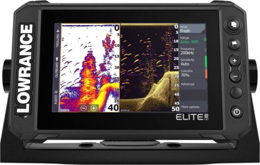 Lowrance Elite FS 7 med HDI-svinger