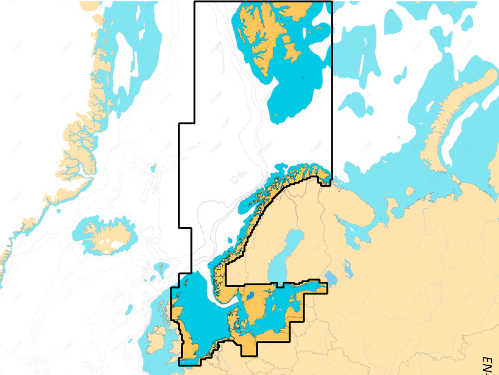 C-Map Discover X - North and Central Europe