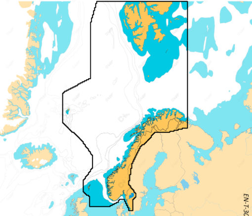 C-Map Discover X - Norwegian Sea, North Sea and Skagerrak