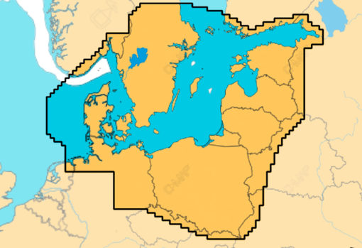 C-Map Reveal X - Skagerrak, Kattegat and Baltic Sea