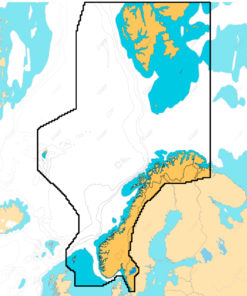 C-Map Reveal X - Norwegian Sea, North Sea and Skagerrak