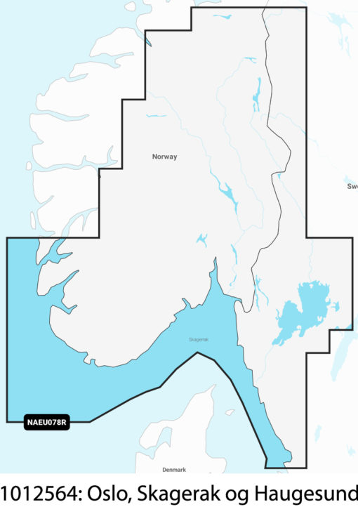 Navionics+ Regular Norge, Oslo, Skagerak & Haugesund